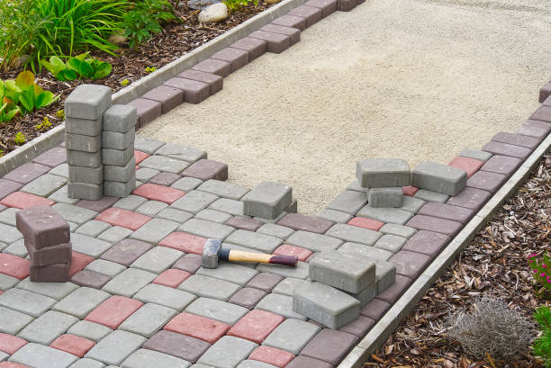 Residential Paver Driveway in Brookville, OH
